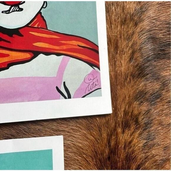 Art Prints Frida Kahlo Set Of Four Signed - Picture 9 of 10